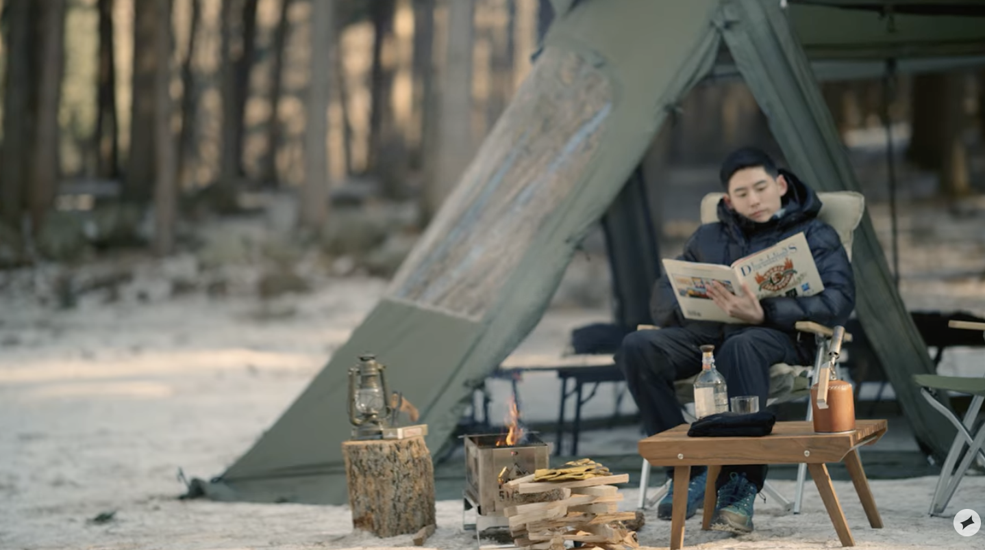 어반사이드 이지캐빈 에어 아웃도어 촬영 2